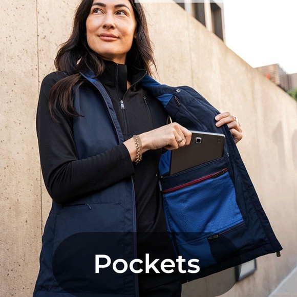 Scottevest Women's Black Vest - Picture 4 of 8